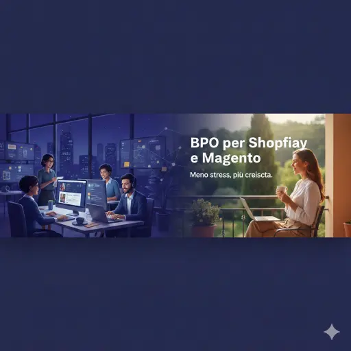 BPO per Shopify e Magento